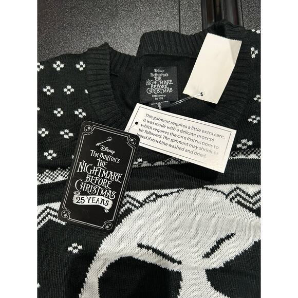 COPY --NIGHTMARE BEFORE CHRISTMAS NWT Ugly Christmas Sweater Size M - Picture 5 of 5